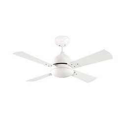 FORLIGHT - Luminaria ventilador Borneo 2xE27 60W blanco mate