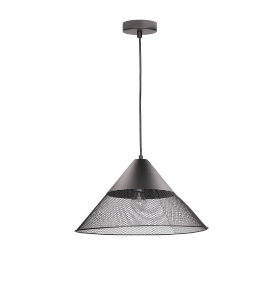 FORLIGHT - Luminaria colgante IP20 Maya E27 40W negro