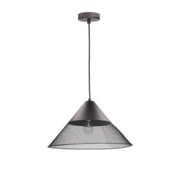 FORLIGHT - Luminaria colgante IP20 Maya E27 40W negro