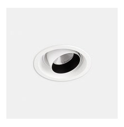 LedsC4 - Downlight PLAY Snoot redondo 12,5W TW 2700K-6500K CRI90 34,5 DALI DT8 blanco IP23 985lm