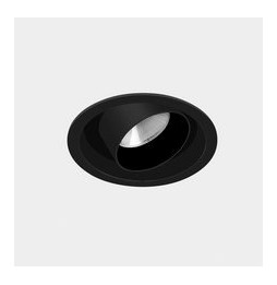 LedsC4 - Downlight PLAY Snoot redondo 11,9W 3000K CRI90 19,3 DALI-2 negro IP23 1132lm