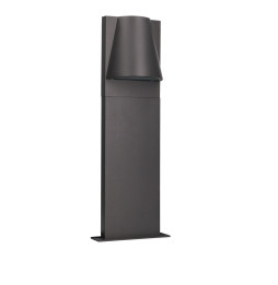 FORLIGHT - Baliza IP44 Kala 500mm GU10 7W gris urbano