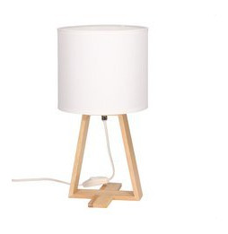 FORLIGHT - Luminaria sobremesa IP20 Nuts E27 40W madera clara