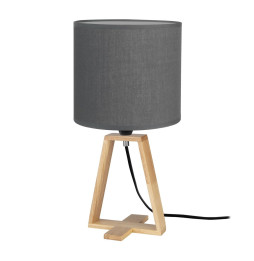 FORLIGHT - Luminaria sobremesa IP20 Nuts E14 40W madera clara