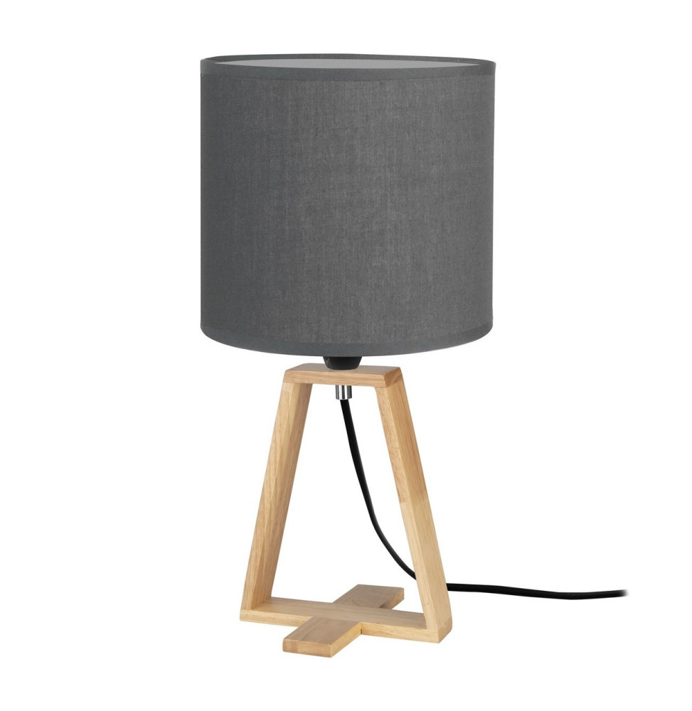 FORLIGHT - Luminaria sobremesa IP20 Nuts E14 40W madera clara