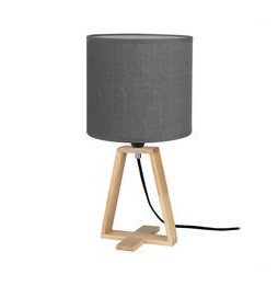 FORLIGHT - Luminaria sobremesa IP20 Nuts E14 40W madera clara