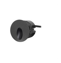 FORLIGHT - Empotrable de pared IP65 Icon redondo LED 2,2W 3000K negro