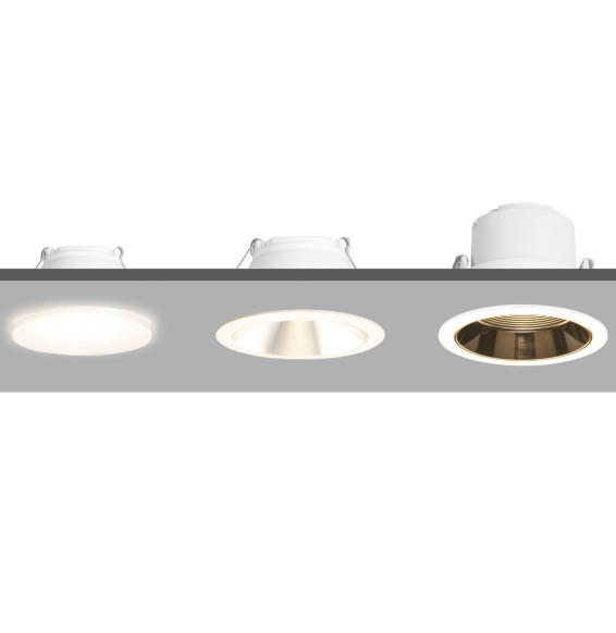 FORLIGHT - Downlight IP23 Dome LED 5,4W 3000K blanco