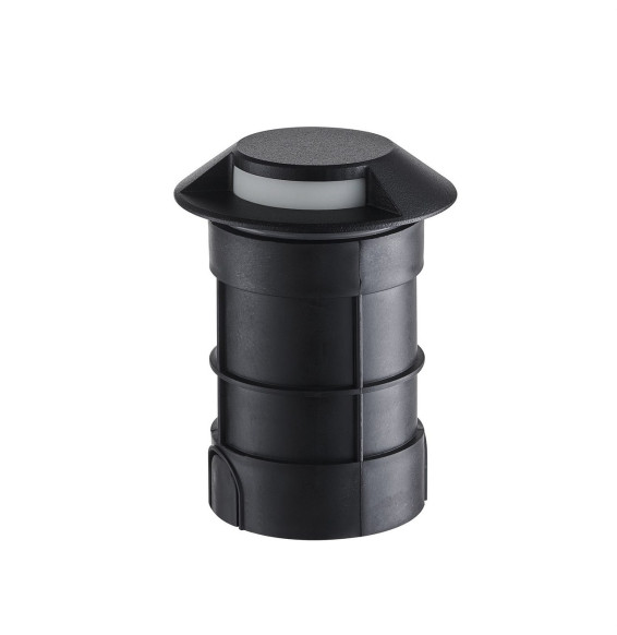 FORLIGHT - Empotrable de suelo IP65 Sort LED 2,2W 3000K negro