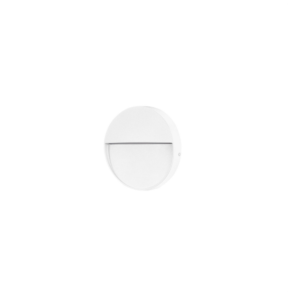 FORLIGHT - Empotrable de pared IP65 Nod redondo LED 2,6W 3000K blanco