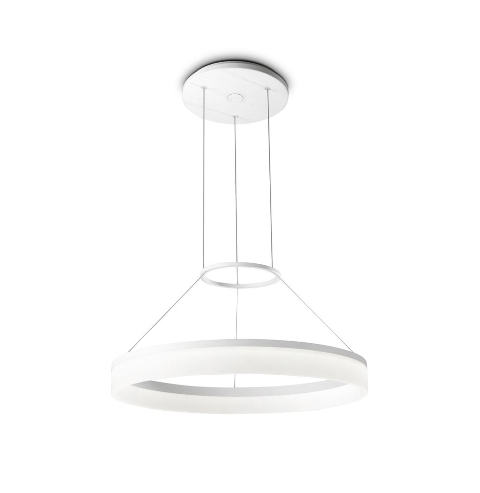 LedsC4 - Luminaria circular led 22W con diferencial blanco mate LedsC4 - Luminaria circular led 22W con diferencial blanco mate