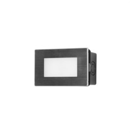 FORLIGHT - Aplique IP65 RECT LED 2.3W 6500K 153lm acero inoxidable