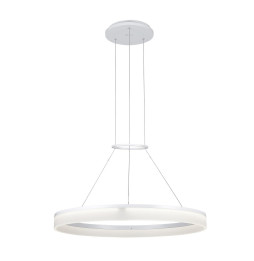 LedsC4 - Luminaria circular led 31W con diferencial blanco mate