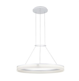 LedsC4 - Luminaria circular led 31W con diferencial blanco mate