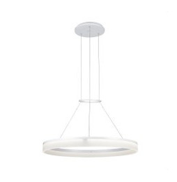 LedsC4 - Luminaria circular led 31W con diferencial blanco mate