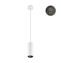 LedsC4 - Luminaria GOLGANTE PIPE 1xGU10 blanco mate