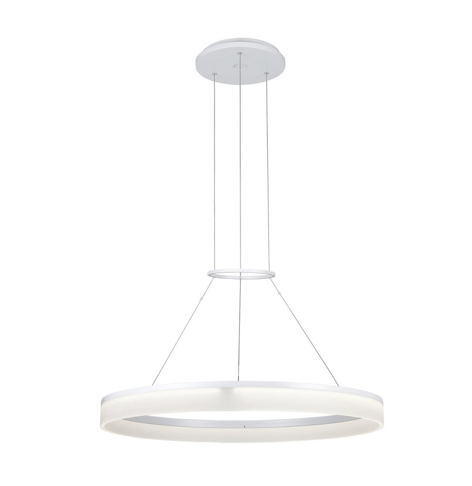 LedsC4 - Luminaria CIRC led 22W dimable con diferencial d.600 blanco mate LedsC4 - Luminaria CIRC led 22W dimable con diferencial d.600 blanco mate