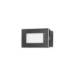 FORLIGHT - Aplique IP65 RECT LED 2.3W 6500K 153lm acero inoxidable