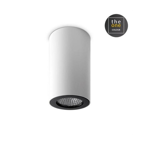 LedsC4 - Luminaria PIPE 1xGU10 blanco mate