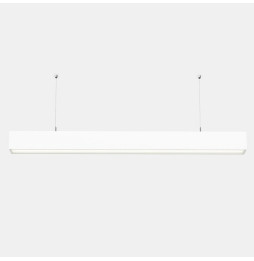 LedsC4 - Sistema lineal INFINITE Pro 854mm suspendida Hexa-Cell 27,6W 3000K CRI80 DALI D4i gris IP40 983lm