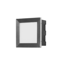 FORLIGHT - Aplique IP65 RECT LED 3.3W 4000K 235lm acero inoxidable