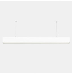 LedsC4 - Sistema lineal INFINITE Pro 854mm suspendida Hexa-Cell 27,6W 3000K CRI80 DALI-2 negro IP40 983lm