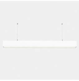 LedsC4 - Sistema lineal INFINITE Pro 854mm suspendida Hexa-Cell 27,6W 3000K CRI80 DALI-2 blanco IP40 983lm