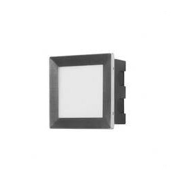 FORLIGHT - Aplique IP65 RECT LED 3.3W 4000K 235lm acero inoxidable