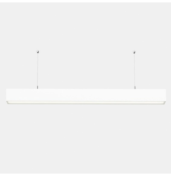LedsC4 - Sistema lineal INFINITE Pro 854mm suspendida Hexa-Cell 27,6W 4000K CRI80 negro IP40 1081lm