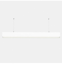 LedsC4 - Sistema lineal INFINITE Pro 854mm suspendida Hexa-Cell 27,6W 3000K CRI80 DALI-2 gris IP40 983lm