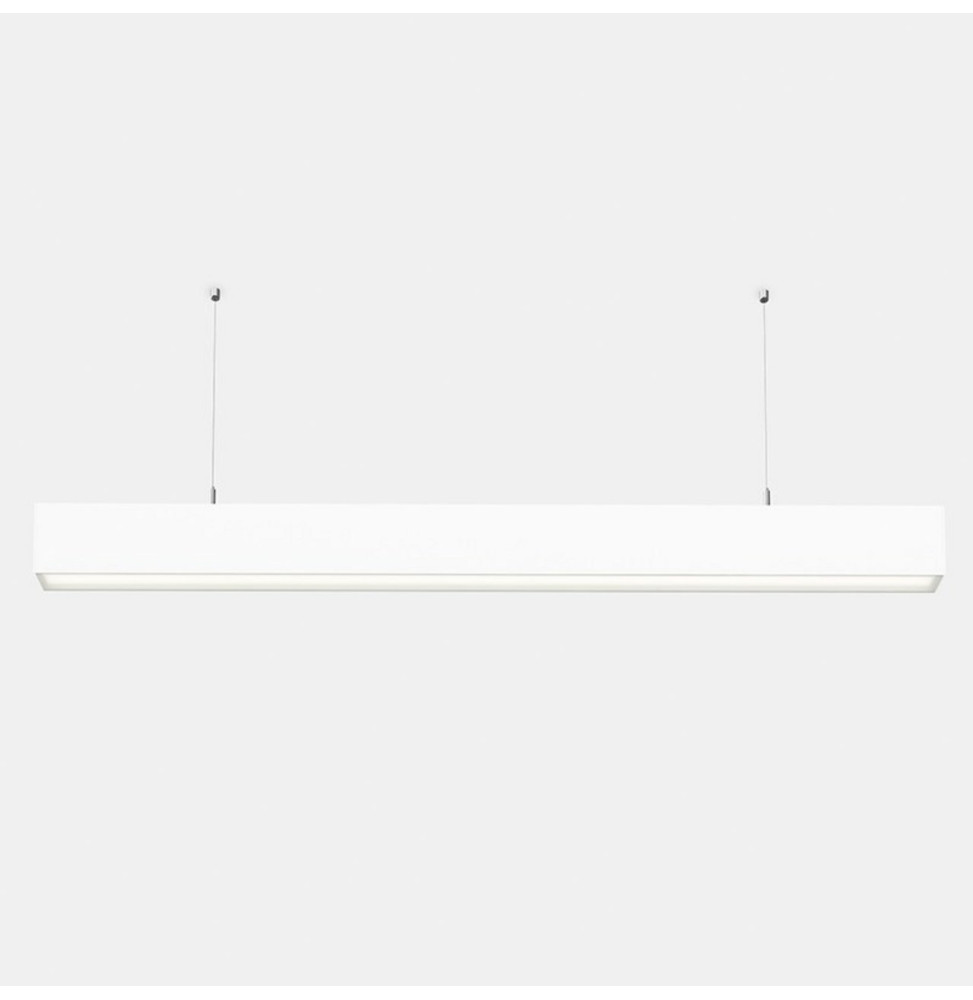 LedsC4 - Sistema lineal INFINITE Pro 854mm suspendida Hexa-Cell 27,6W 4000K CRI80 DALI D4i negro IP40 1081lm LedsC4 - Sistema lineal INFINITE Pro 854mm suspendida Hexa-Cell 27,6W 4000K CRI80 DALI D4i negro IP40 1081lm