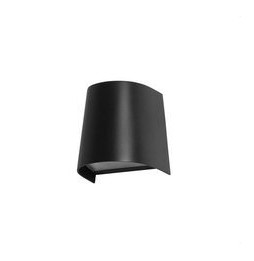FORLIGHT - Aplique IP65 PRISMA GU10 8W negro