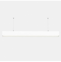 LedsC4 - Sistema lineal INFINITE Pro 854mm suspendida Hexa-Cell 27,6W 4000K CRI80 DALI D4i gris IP40 1081lm