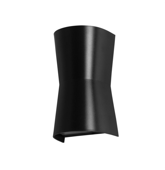 FORLIGHT - Aplique IP65 PRISMA GU10 8W negro