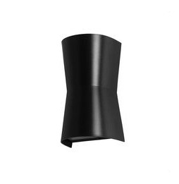 FORLIGHT - Aplique IP65 PRISMA GU10 8W negro