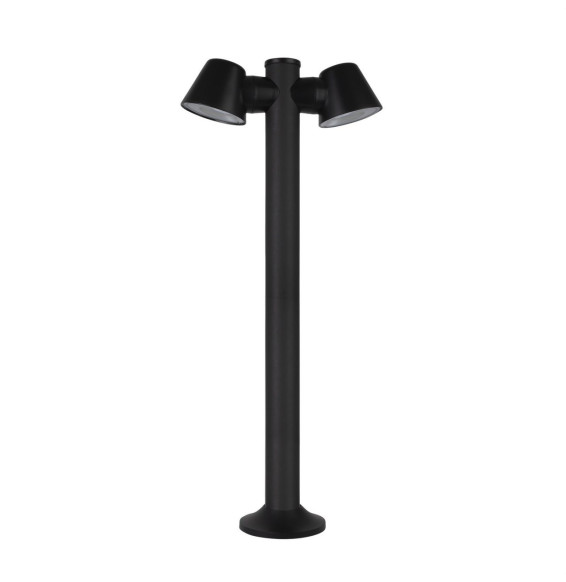 FORLIGHT - Baliza IP54 CONE GU10 8W 2 focos negro