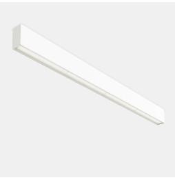 LedsC4 - Sistema lineal INFINITE Pro 1136mm superficie pared 31,7W 4000K CRI80 DALI-2 gris IP44 4578lm