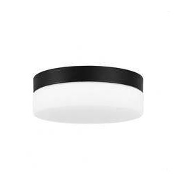FORLIGHT - Plafón IP44 GIRO LED 10.8W 327lm SW 3000-4000K negro
