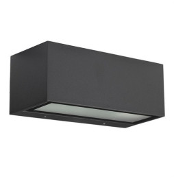 LedsC4 - Aplique NEMESIS E27 60W gris urbano