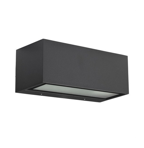 LedsC4 - Aplique NEMESIS E27 60W gris urbano