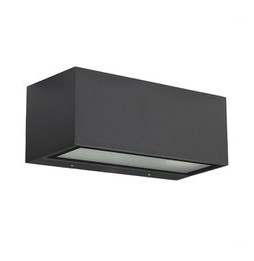 LedsC4 - Aplique NEMESIS E27 60W gris urbano
