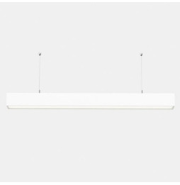 LedsC4 - Sistema lineal INFINITE Pro 1700mm suspendida Hexa-Cell emergencia 47,4W 3000K CRI80 DALI-2 gris IP40 1965lm