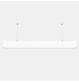 LedsC4 - Sistema lineal INFINITE Pro 1700mm suspendida Hexa-Cell emergencia 47,4W 4000K CRI80 DALI-2 gris IP40 2162lm