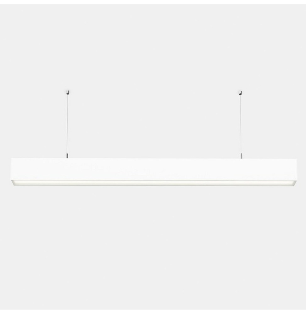 LedsC4 - Sistema lineal INFINITE Pro 1700mm suspendida Hexa-Cell emergencia 47,4W 4000K CRI80 DALI-2 gris IP40 2162lm LedsC4 - Sistema lineal INFINITE Pro 1700mm suspendida Hexa-Cell emergencia 47,4W 4000K CRI80 DALI-2 gris IP40 2162lm