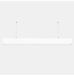 LedsC4 - Sistema lineal INFINITE Pro 1700mm suspendida Hexa-Cell emergencia 47,4W 4000K CRI80 DALI-2 gris IP40 2162lm
