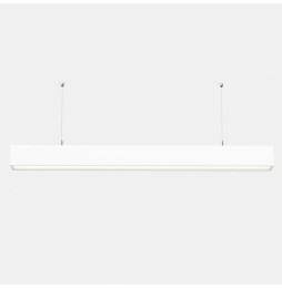 LedsC4 - Sistema lineal INFINITE Pro 1700mm suspendida Hexa-Cell emergencia 47,4W 3000K CRI80 DALI-2 blanco IP40 1965lm