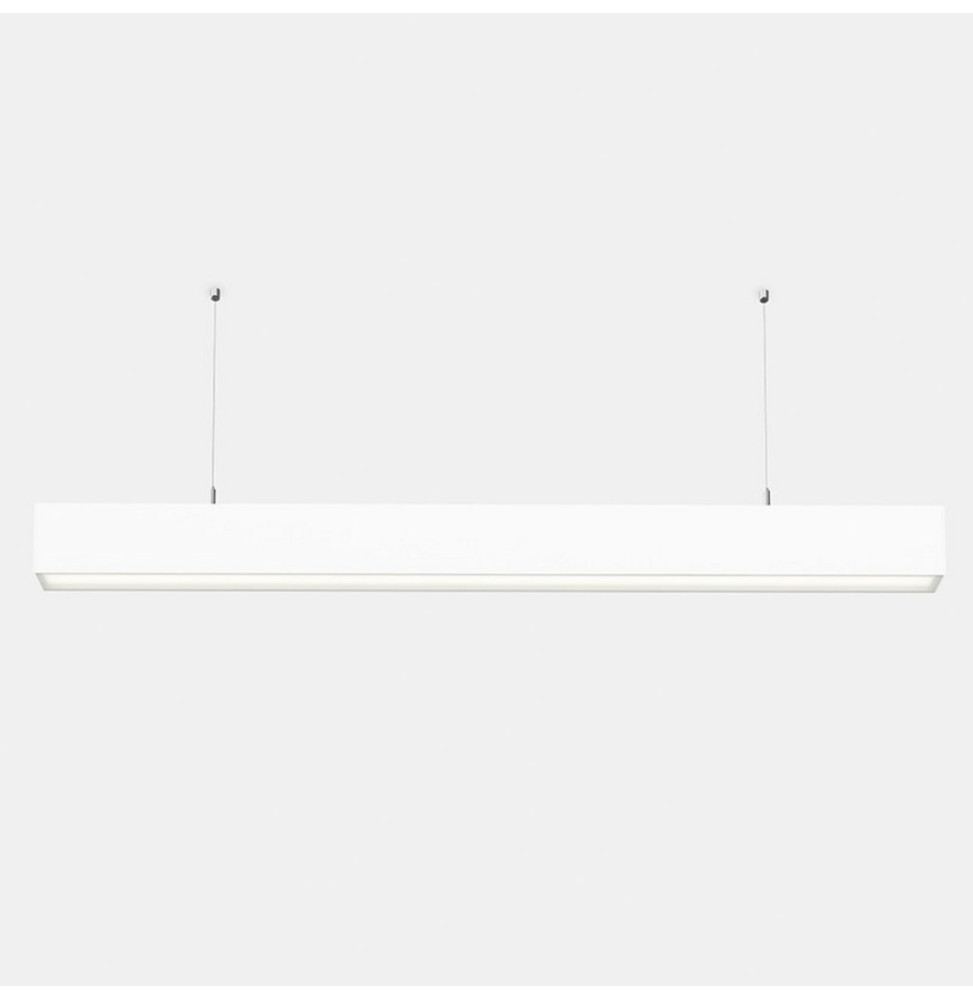 LedsC4 - Sistema lineal INFINITE Pro 1700mm suspendida Hexa-Cell 47,4W 3000K CRI80 negro IP40 1965lm LedsC4 - Sistema lineal INFINITE Pro 1700mm suspendida Hexa-Cell 47,4W 3000K CRI80 negro IP40 1965lm
