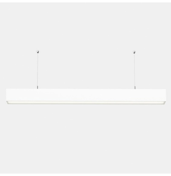 LedsC4 - Sistema lineal INFINITE Pro 1700mm suspendida Hexa-Cell 47,4W 3000K CRI80 DALI D4i negro IP40 1965lm