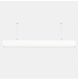 LedsC4 - Sistema lineal INFINITE Pro 1700mm suspendida Hexa-Cell emergencia 47,4W 3000K CRI80 negro IP40 1965lm