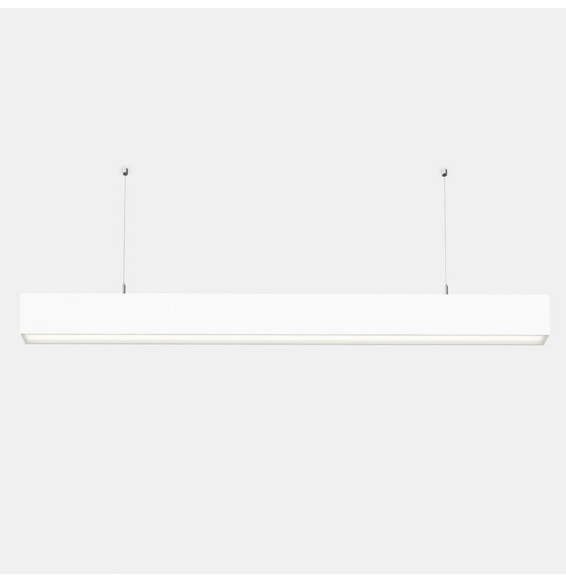 LedsC4 - Sistema lineal INFINITE Pro 1700mm suspendida Hexa-Cell 47,4W 3000K CRI80 DALI-2 gris IP40 1965lm